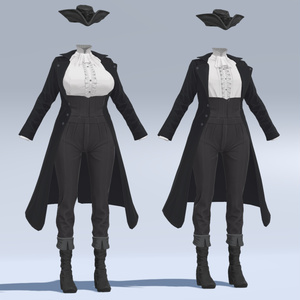 S.W Old Hunter Coat【複数アバター対応版】 缩略图 9