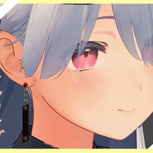 『桔梗対応』 イヤリング _ Earing 『VRchat』
