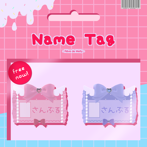 【FREE】🎀NameTag🎀