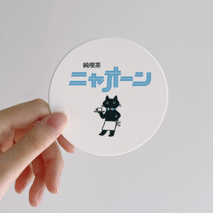 ミニイラスト集「クロネコ ダイアリー」+コースター