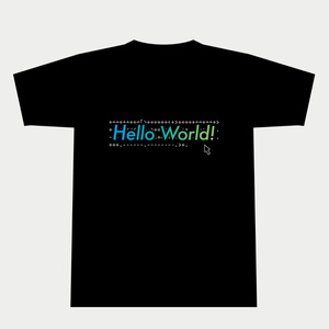 “Hello World!” Tシャツ