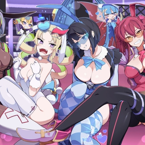 カードサプライ【プレイマット】　遊戯王_Evil☆Twins キスキル&リィラ&トラブルサニー