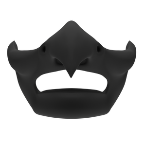 Utsuro's Mask Made in Nomad sculpts