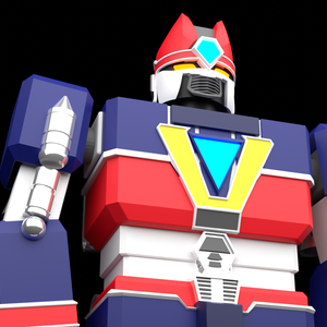フラッシュキング  Flash King 3d Model Made in Blender