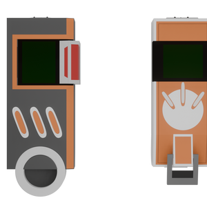 デジヴァイスのノーマルバージョンとバーストバージョン / Digivice From Digimon Savers /Digimon Data Squad both normal and burst version from Anime Made in Blender