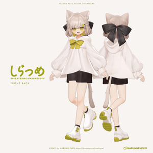 しらつめ Shiratsume / オリジナル3Dモデル 缩略图 8