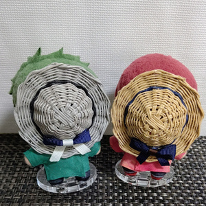 10cm ぬい用 麦わら帽子 - きまぐれ工房 - BOOTH 10cm ぬい用 麦わら帽子 - きまぐれ工房 - BOOTH
