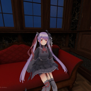【Warudo/VRoom用3D背景データ】Vintage_Library Room 缩略图 7