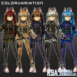 【オリジナル3Dモデル】K9A 缩略图 3