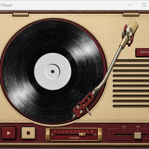 MP3/WAVをレコード音質で再生できるソフト-Vinyl Player