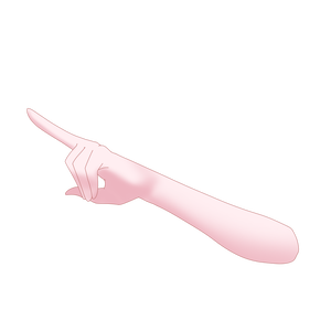 つんつんポーズ