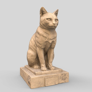猫の像