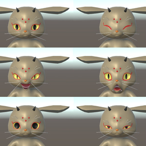 【オリジナル3Dアバター】えびるにゃんこ！ 缩略图 2