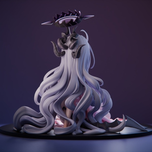 Blue Archive 鬼方カヨコ 耳かきver. ガレージキット フィギュア