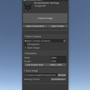 Screenshotter - Unity3D Editor Tool