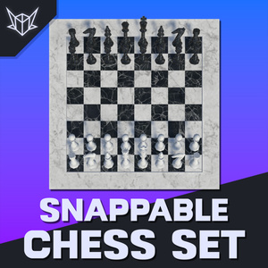 Snappable Chess Set | VRChat World Prefab