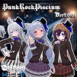 【48アバター対応】PunkRock PisciumVer1.0.2【複数アバター対応】