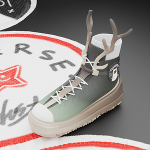 Deer converse