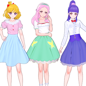 魔法つかいプリキュア 私服 MOD