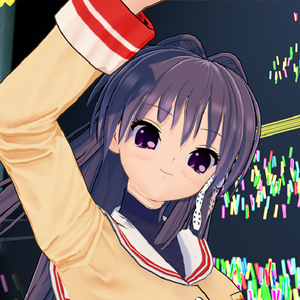 CLANNAD 藤林杏 Uniform, Long Hair, Pony Tail, ブルマ MOD