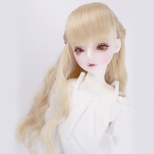 MSD SDMサイズ耐熱ウイッグ 7~8インチ WMM-025 (シャインブロンド)