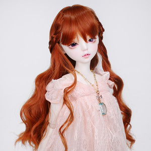 MSD SDMサイズ耐熱ウイッグ 7~8インチ WMM-025 (ビンテージジンジャー) 