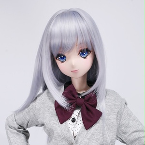 SD DDサイズ耐熱ウイッグ 8~9インチ WM-028 (ブルーシルバー)