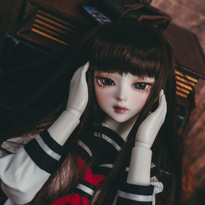 新品 BJD用ウィッグ SD/MSD/YSDサイズ 和風 オーダー ドール用