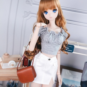  Vカットミニスカートホワイト1/3 SD