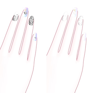 【簡単装着MA対応】CreamSodaNail【VRC想定】 缩略图 6