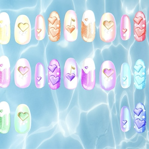 【簡単装着MA対応】CreamSodaNail【VRC想定】 缩略图 2