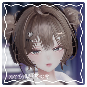 【VRChat向け】♡PureRibbon♡【3Dアクセサリーモデル】 缩略图 6