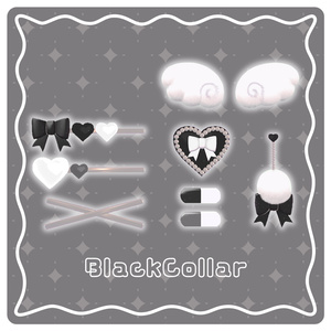 【VRChat向け】♡PureRibbon♡【3Dアクセサリーモデル】 缩略图 4
