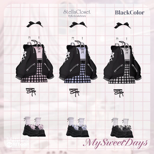 【8アバター対応】♡MySweetDays♡【VRChat向け衣装モデル】 缩略图 5