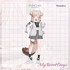 【8アバター対応】♡MySweetDays♡【VRChat向け衣装モデル】 缩略图 8
