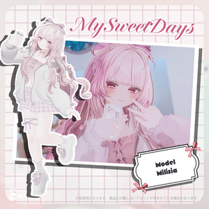 【8アバター対応】♡MySweetDays♡【VRChat向け衣装モデル】 缩略图 18