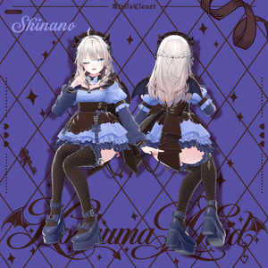 【発売記念SALE】🦇❤️小悪魔メイド❤️🦇-KoakumaMaid-【VRChat向け衣装モデル】 缩略图 19