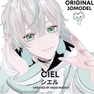 オリジナル3Dモデル　シエル君