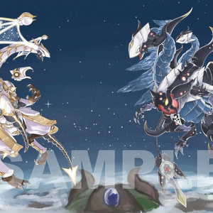 星杯の神子 イヴ プレイマット 600mm×350mm 遊戯王 CircleKOS