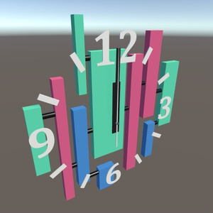 モダンブロック時計 / Modern Blocks Clock 缩略图 4