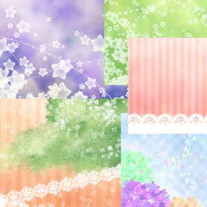 A4サイズ背景素材