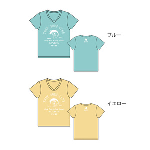 SURF CLUB Tシャツ（Vネック・全2色）