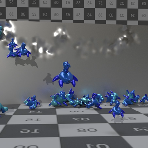 [Houdini hip file] RBD Metal Soft Deform