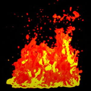 [Houdini hip file] 2DFire CarToon Fx
