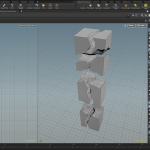 [Houdini hip file] RBD CutterTool 
