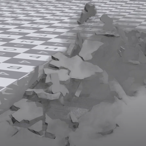 [Houdini hip file] RBD GroundDistruction 