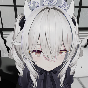 VRChat「全アバター向け」3Dモデル眼鏡　mod.101