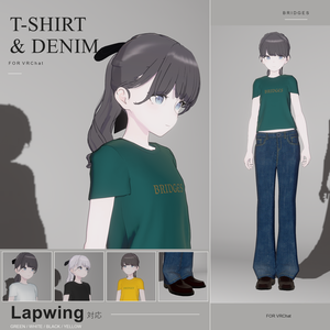 Lapwing#1【T-shirt-Denim】