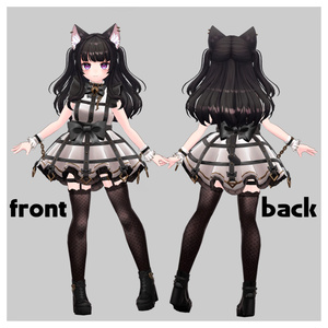 【VRChat向けオリジナル3Dモデル】”ミラリス” 缩略图 2