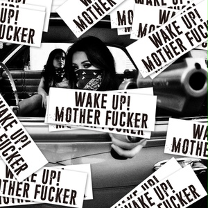WAKE UP!MOTHER FUCKER STICKER - ステッカー / JDM USDM